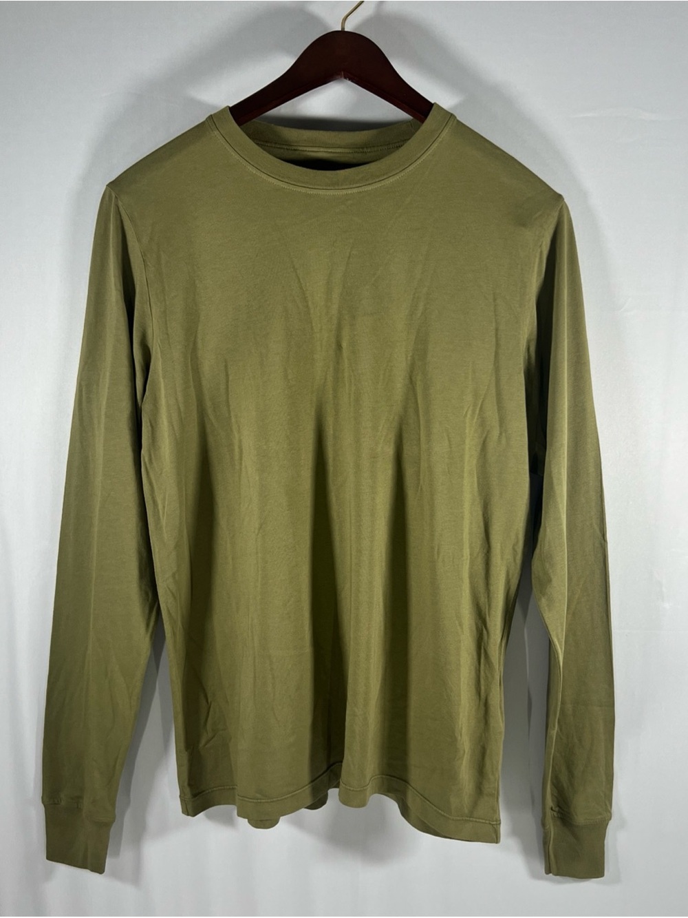 Wolf vs Goat WvG Size L Luxury Cotton Modal Crewneck T-Shirt Green Portugal